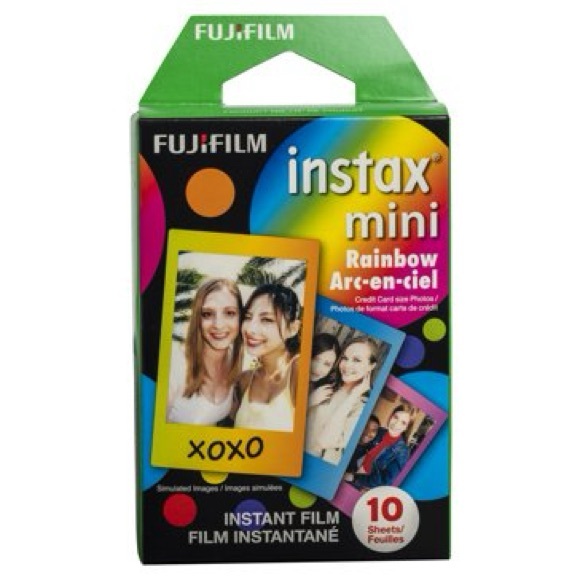 *BRAND NEW/ UNUSED* 🆕🆕🆕 FujiFilm Instax Mini Rainbow Instant Film- 10 pack - Picture 5 of 10
